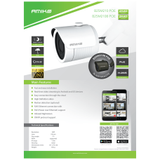 Kamera IP 2MP, PoE, 1/2.8" SONY Starvis, 2.8mm, IP66 B25M210 POE